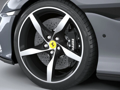 Ferrari Portofino M 2021 3D Model