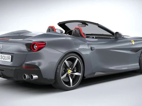 Ferrari Portofino M 2021 3D Model