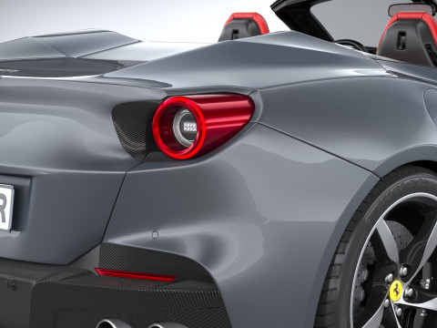 Ferrari Portofino M 2021 Modèle 3D