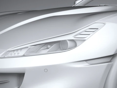 Ferrari Portofino M 2021 3D Model