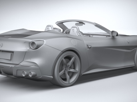Ferrari Portofino M 2021 Modèle 3D