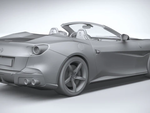 Ferrari Portofino M 2021 3D Model