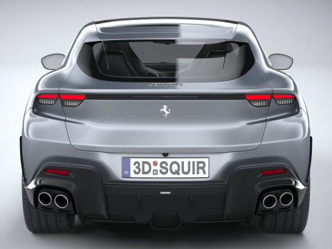 Ferrari Purosangue 2023 3D-Modell