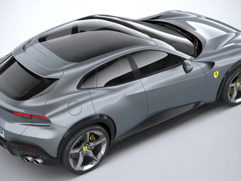 Ferrari Purosangue 2023 3D Model