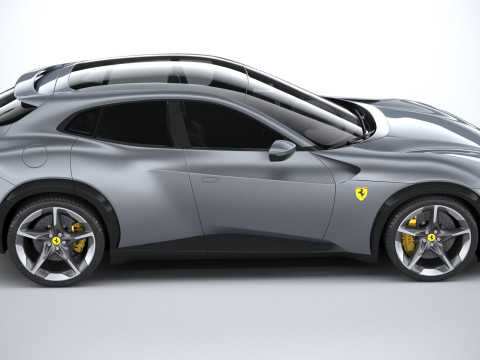 Ferrari Purosangue 2023 3D-Modell