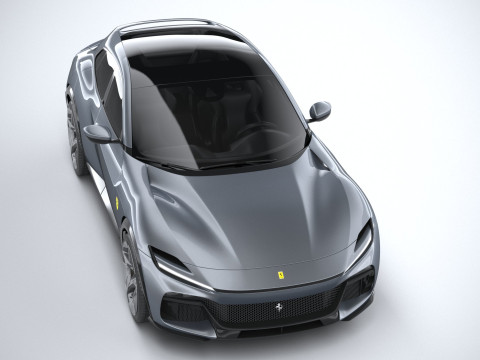 Ferrari Purosangue 2023 3D-Modell