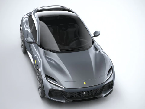 Ferrari Purosangue 2023 3D Model