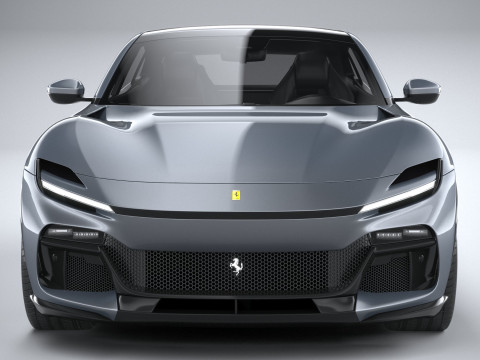 Ferrari Purosangue 2023 3D-Modell