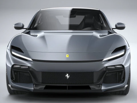 Ferrari Purosangue 2023 3D Model