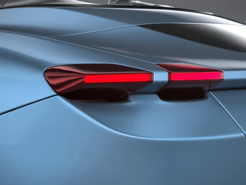 Ferrari Roma Spider 2024 3D Model