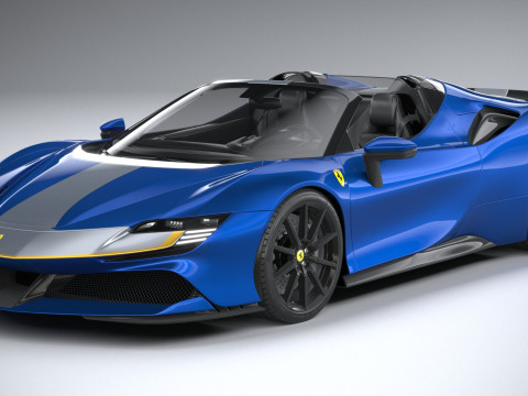 Ferrari SF90 Spider 2021 Modelo 3D