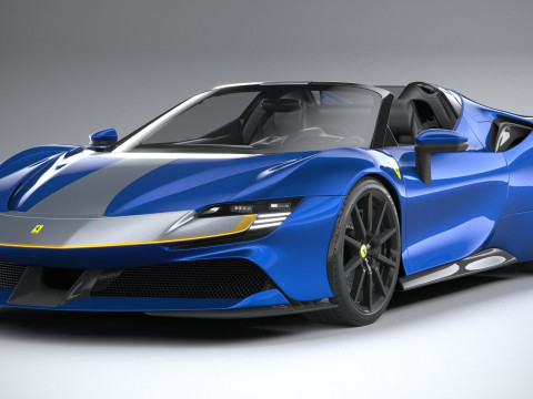 Ferrari SF90 Spider 2021 Modelo 3D