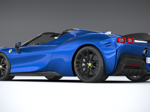 Ferrari SF90 Spider 2021 Modelo 3D