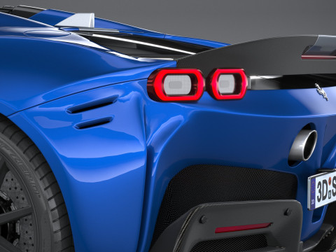 Ferrari SF90 Spider 2021 Modelo 3D