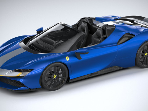 Ferrari SF90 Spider 2021 Modelo 3D