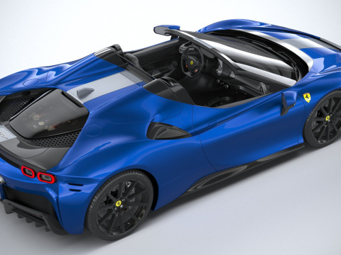 Ferrari SF90 Spider 2021 Modelo 3D