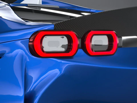 Ferrari SF90 Spider 2021 3D Model