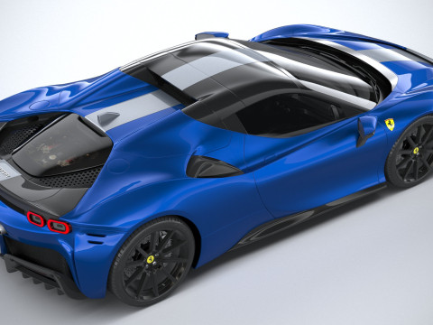 Ferrari SF90 Spider 2021 Modelo 3D
