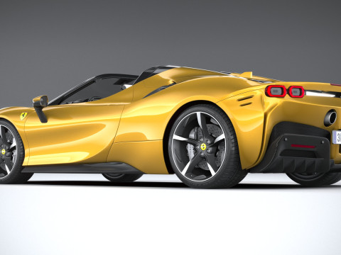 Ferrari SF90 Spider 2021 Modelo 3D