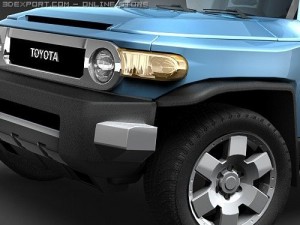 Toyota FJ Cruiser midpoly 3D Model