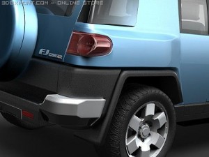 Toyota FJ Cruiser midpoly 3D Model