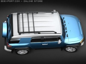 Toyota FJ Cruiser midpoly 3D Model