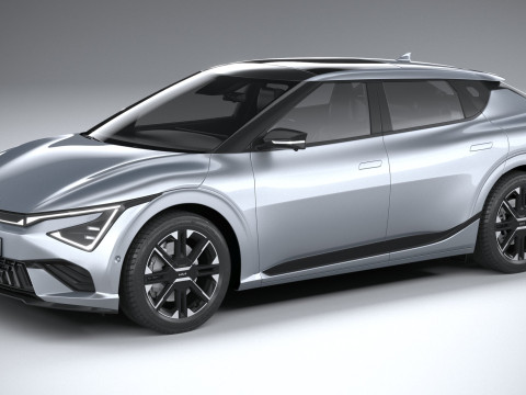 Kia EV6 2025 3D Model