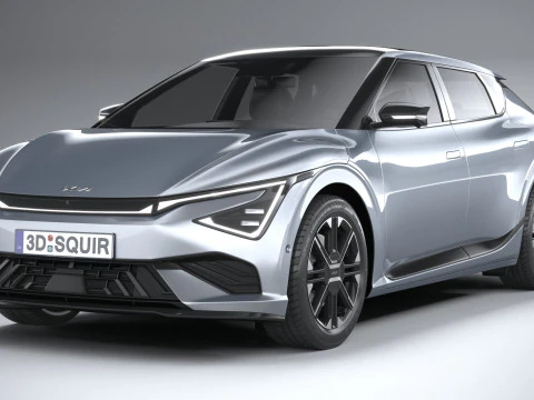 Kia EV6 2025 3D Model