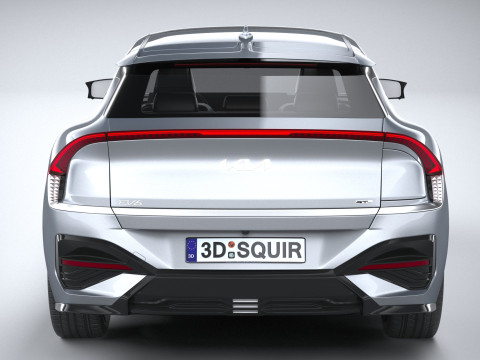 Kia EV6 2025 3D-Modell