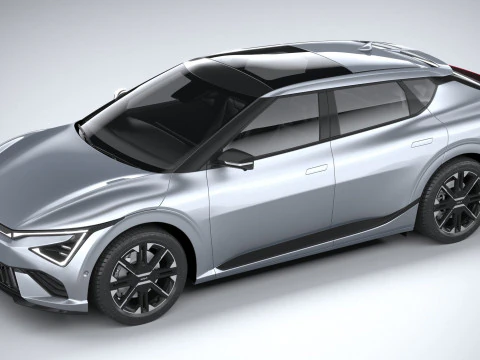 Kia EV6 2025 3D Model
