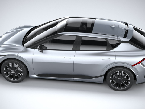 Kia EV6 2025 3D-Modell