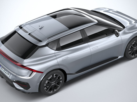 Kia EV6 2025 3D-Modell