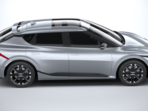 Kia EV6 2025 3D-Modell