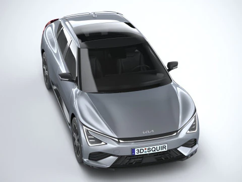 Kia EV6 2025 3D Model