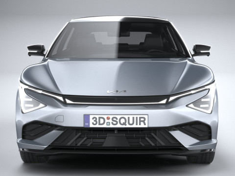 Kia EV6 2025 3D-Modell