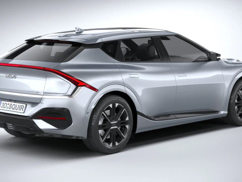 Kia EV6 2025 3D Model