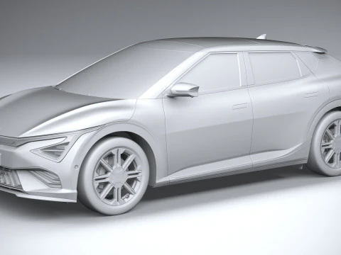 Kia EV6 2025 3D Model