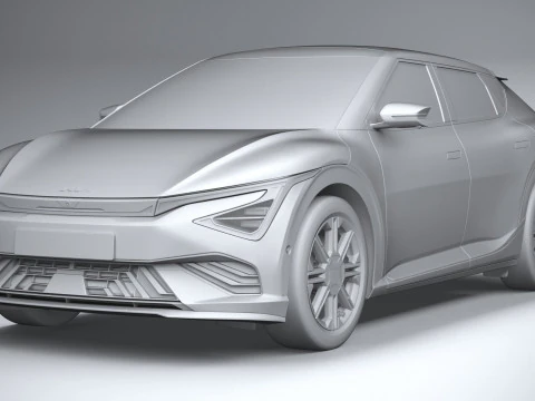 Kia EV6 2025 3D Model