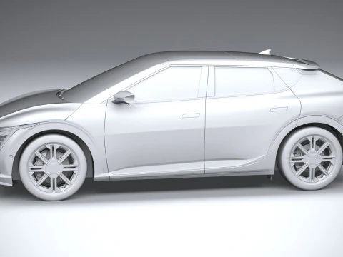 Kia EV6 2025 3D Model