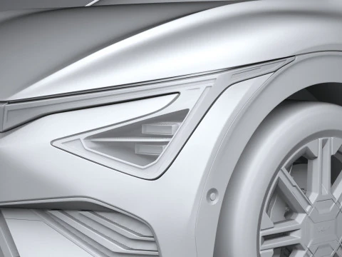 Kia EV6 2025 3D Model