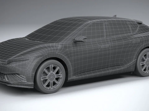 Kia EV6 2025 3D Model