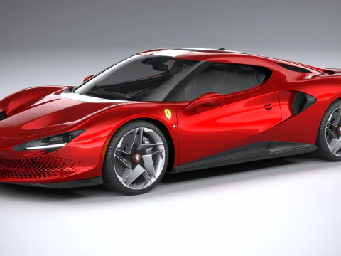 Ferrari SP48 Unica 2023 Modelo 3D