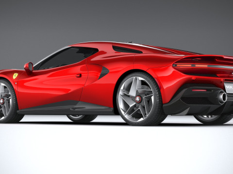 Ferrari SP48 Unica 2023 3D Model