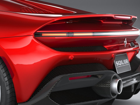 Ferrari SP48 Unica 2023 3D Model