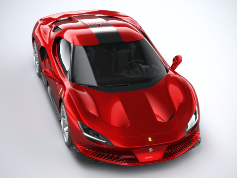 Ferrari SP48 Unica 2023 3D Model