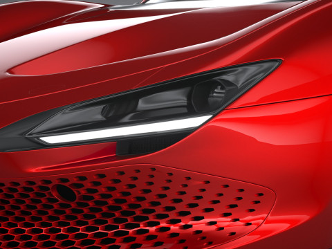 Ferrari SP48 Unica 2023 3D Model