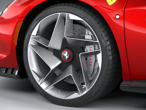 Ferrari SP48 Unica 2023 3D Model