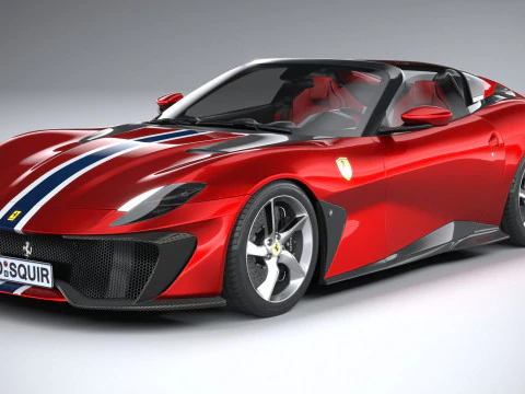 Ferrari SP51 2022 3D Model