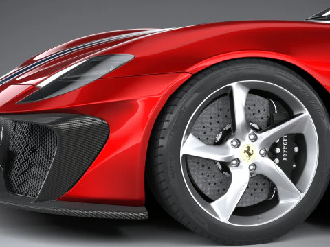Ferrari SP51 2022 3D Model