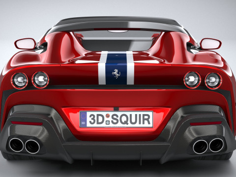Ferrari SP51 2022 3D Model